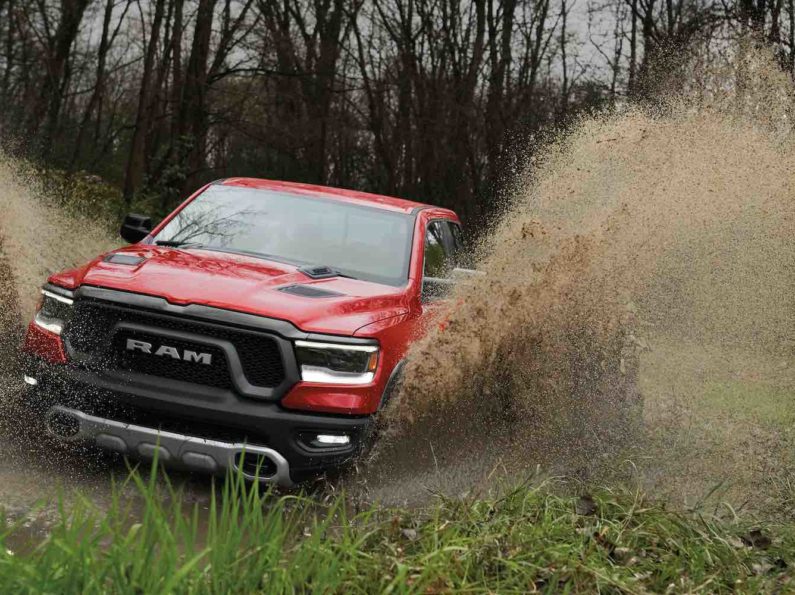 Test driving the iconic pickup truck Ram 1500