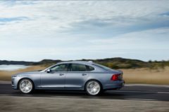 Location Rear Quarter Left Volvo S90 Mussel Blue